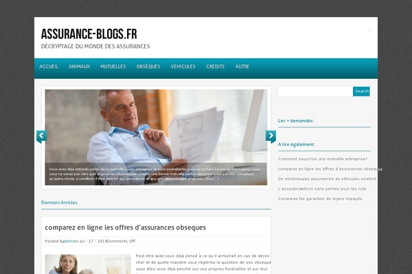 assurance-blogs.fr site used Canyon