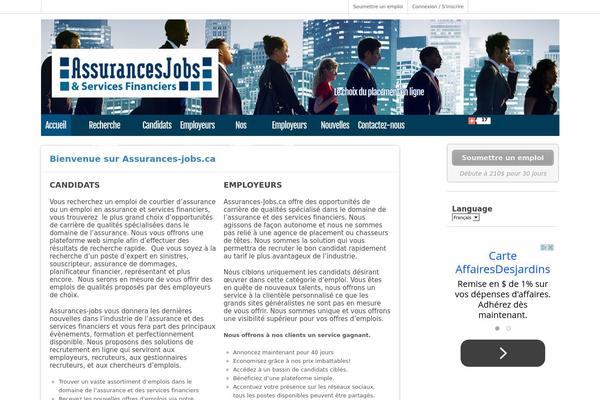 assurances-jobs.ca site used Jobroller Child