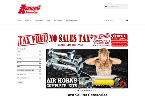 assuredautomotiveproducts.com site used Storefront