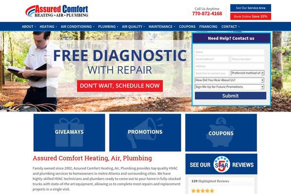assuredcomfort.com site used Assured