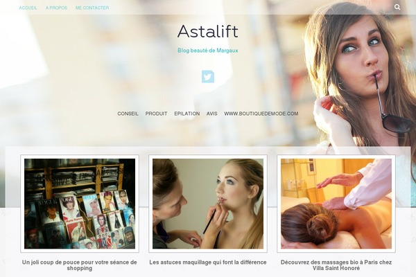 astalift.fr site used Fifteen