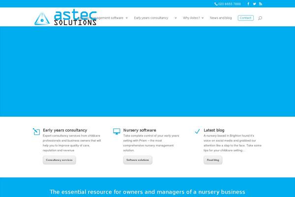 Divi theme site design template sample