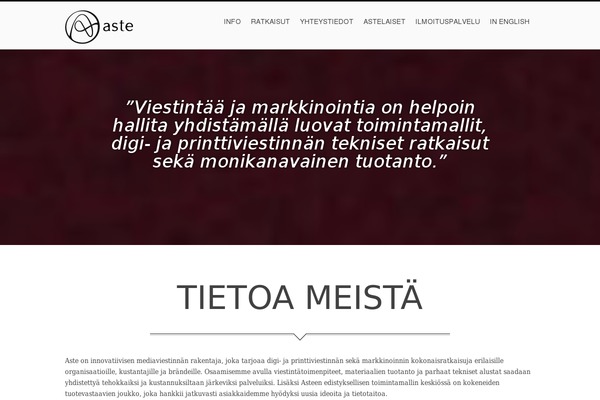 astehelsinki.fi site used Pt-astehelsinki2022-theme