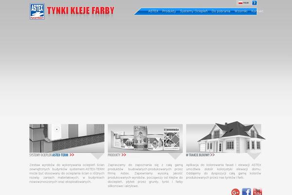 astex-tynki.pl site used Astex