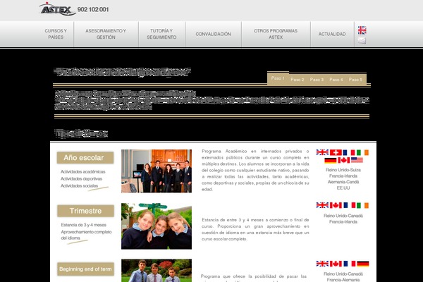 astexcursoescolar.com site used Astex