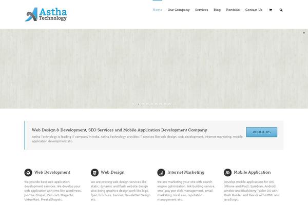 Avada theme site design template sample