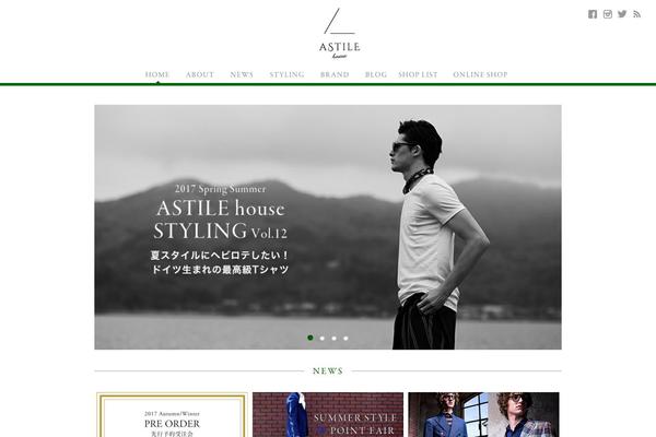 astilehouse.com site used Astile
