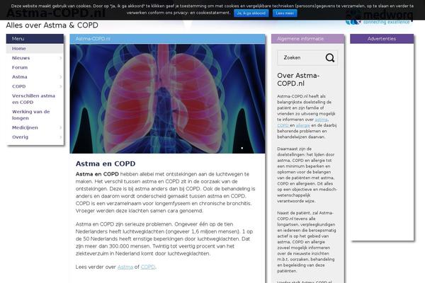 astma-copd.nl site used Medworq1.4