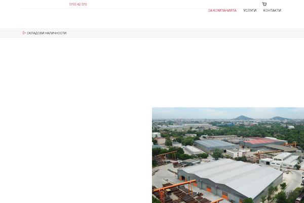 Site using Elementor plugin