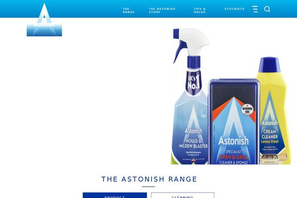astonishcleaners.co.uk site used Astonish