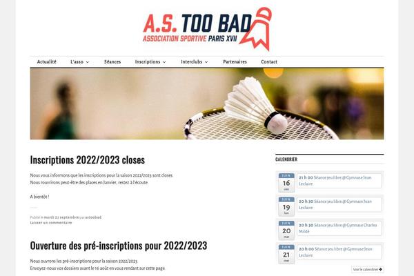 astoobad.fr site used Colinear-wpcom