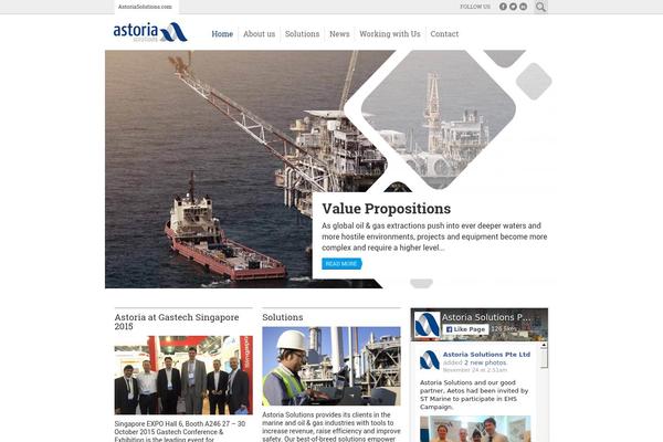 astoriasolutions.com site used Astoria