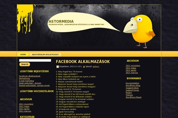 astormedia.hu site used Bird_ad