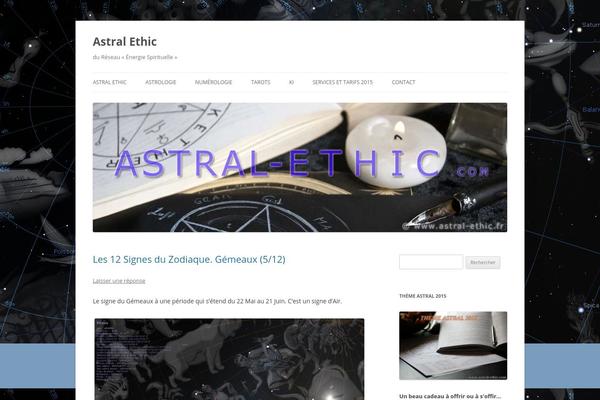 Twenty Twelve theme site design template sample
