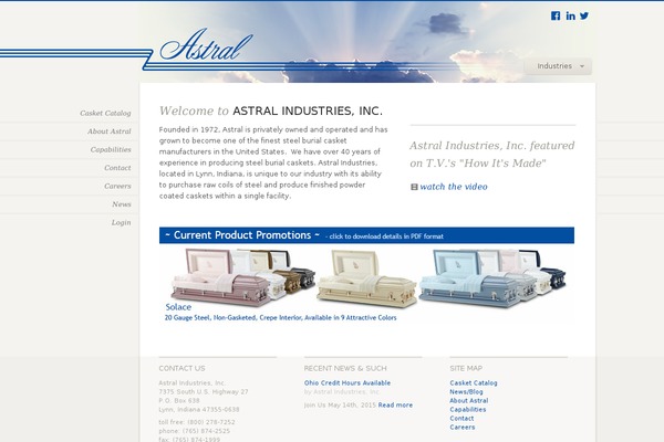 astralindustries.com site used Astraltheme