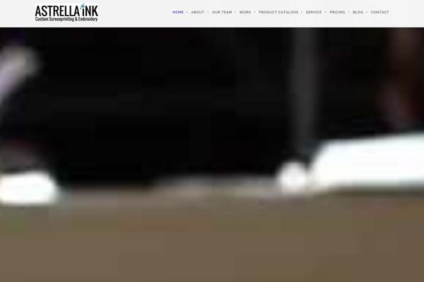 Brooklyn theme site design template sample