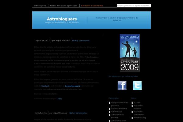 astrobloguers.org site used Clockworkair