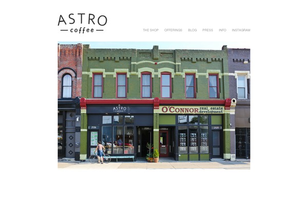 astrodetroit.com site used Astrocoffee