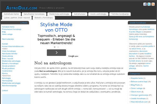 Mantra theme site design template sample