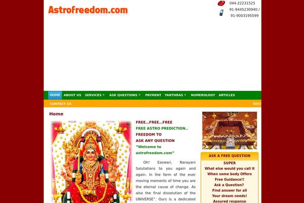 astrofreedom.com site used Flows