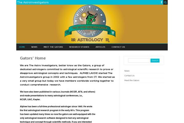Ribosome theme site design template sample