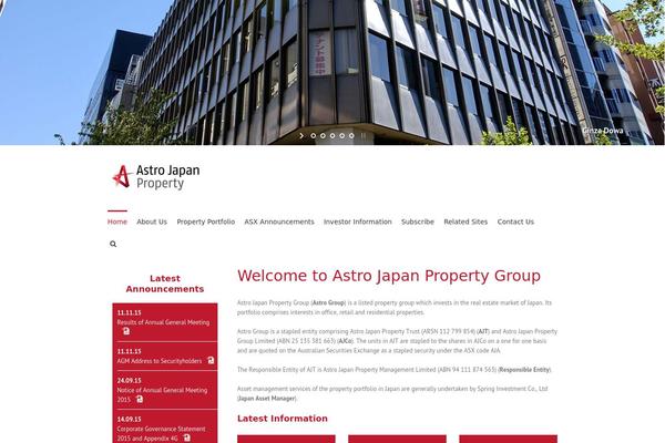 astrojump.ca site used Astro