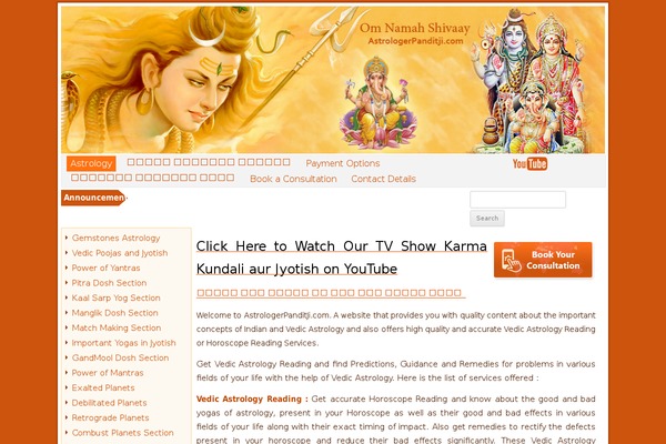 omnamahshivaya theme websites examples