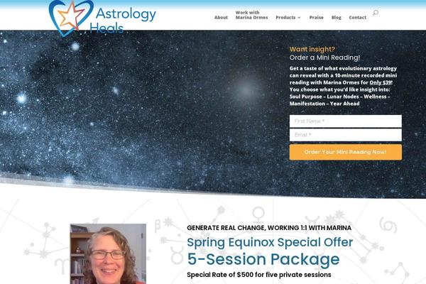 astrologyheals.com site used Astrologyheals