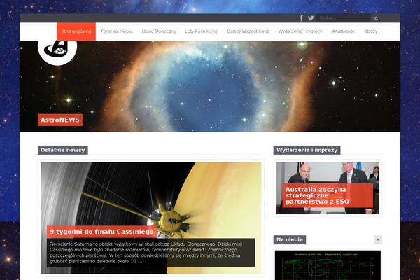 astronet.pl site used Warta