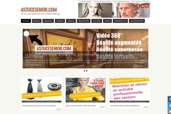Parabola theme site design template sample