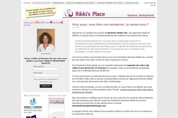 Thesis 1.8 theme site design template sample