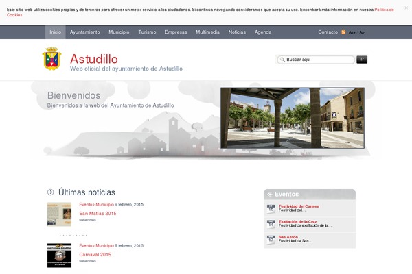 astudillo.es site used Municipio