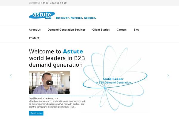 astute.com site used Astute.com