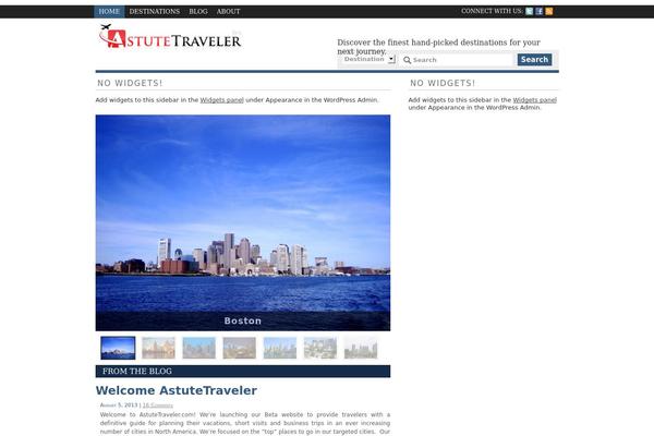 astutetraveler.com site used Headway-16
