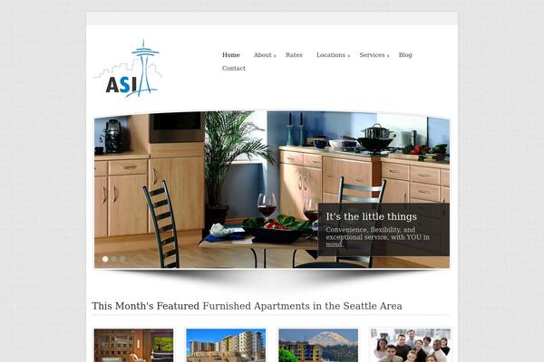 Andrina theme theme site design template sample