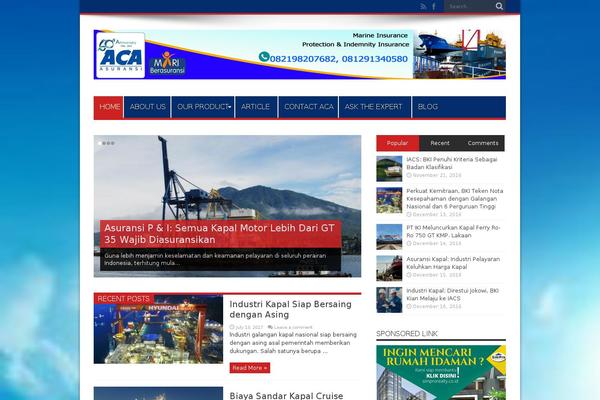 asuransimarineindo.com site used Jarida