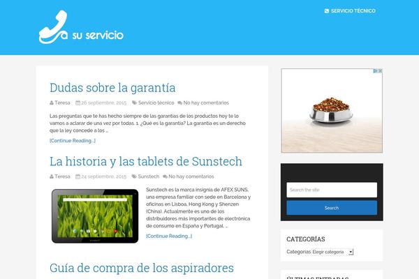 asuservicio.net site used Apuntesgestion