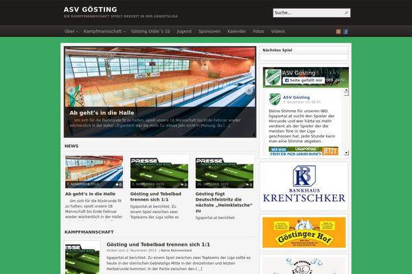 asv-goesting.at site used Arras WP theme