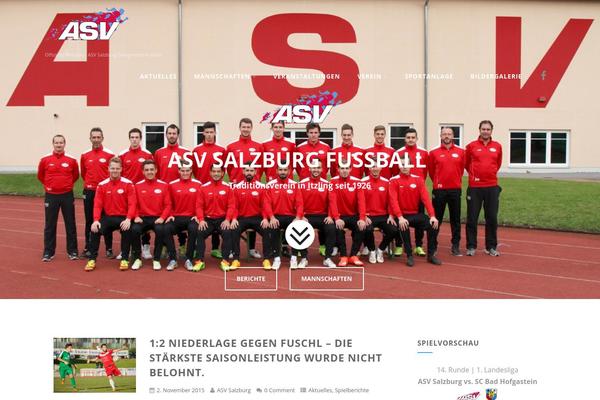 asv-salzburg.com site used Asv-salzburg-fussball