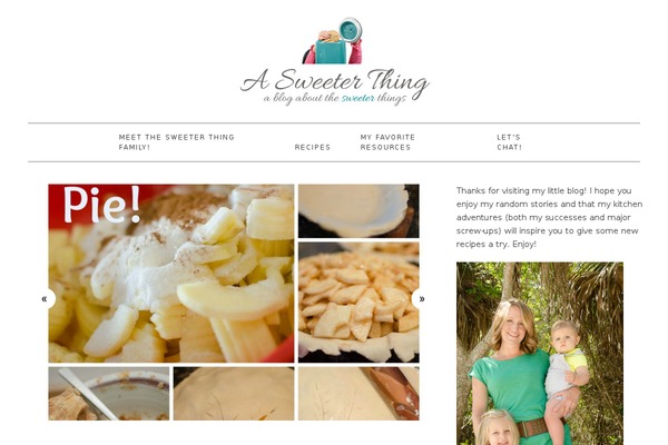 Foodie theme site design template sample