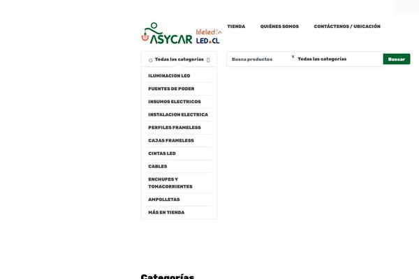 asycar.cl site used Asycar