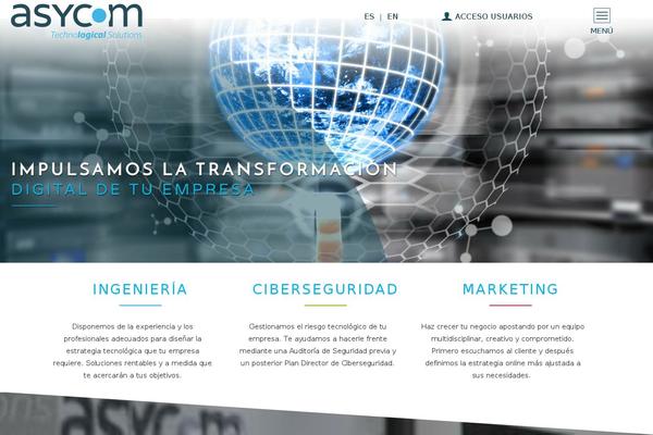 asycom.es site used Asycomfeb