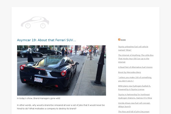 Twenty Twelve theme site design template sample