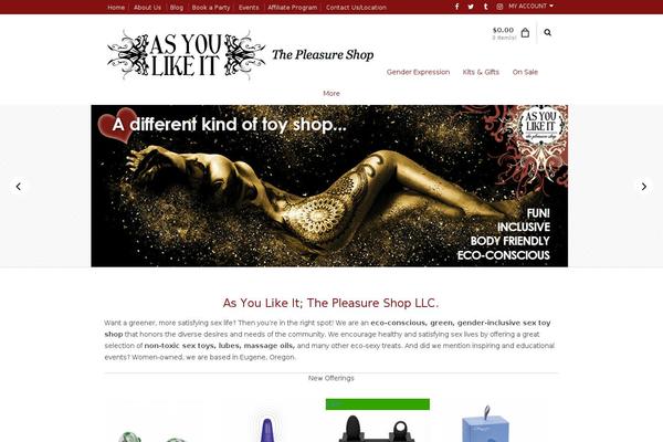 asyoulikeitshop.com site used Sellegance-child