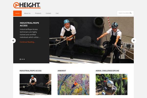 at-height.com site used Executive Pro Theme