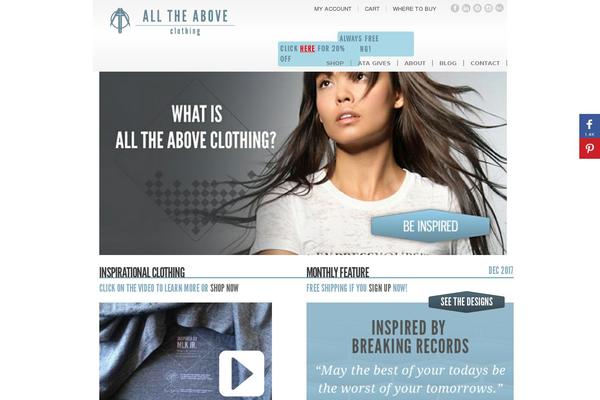 ata-clothing.com site used Alltheabove