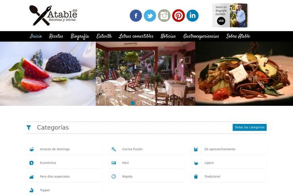 atable.es site used Recipe