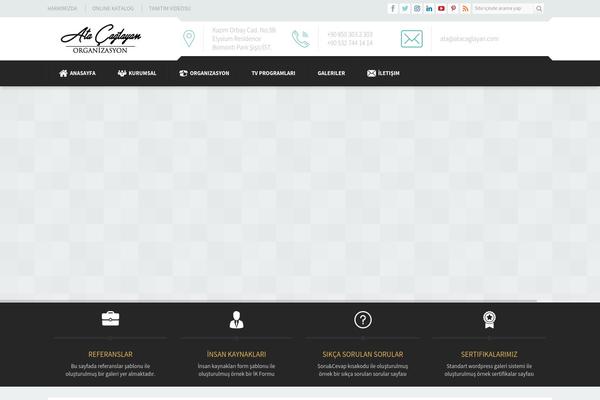 Yakamoz theme site design template sample