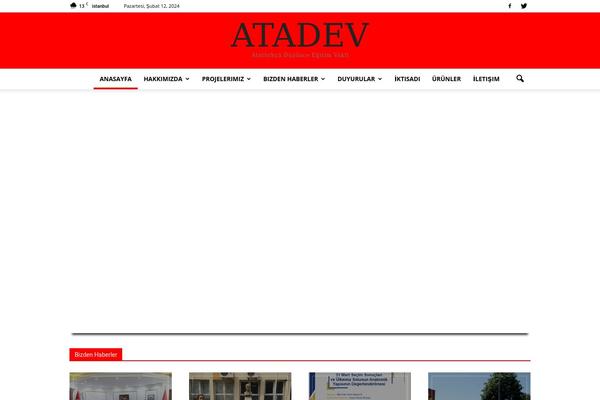 atadev.org site used Newspaper
