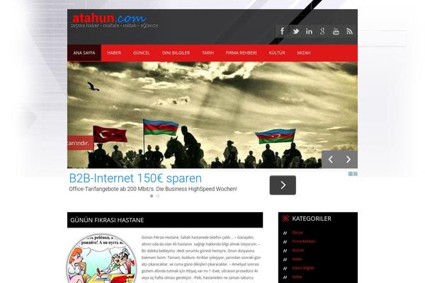 atahun.com site used Urban Lite